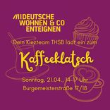 Kaffeeklatsch mit dem Kiezteam Tempelhof-Schöneberg 21-04-24